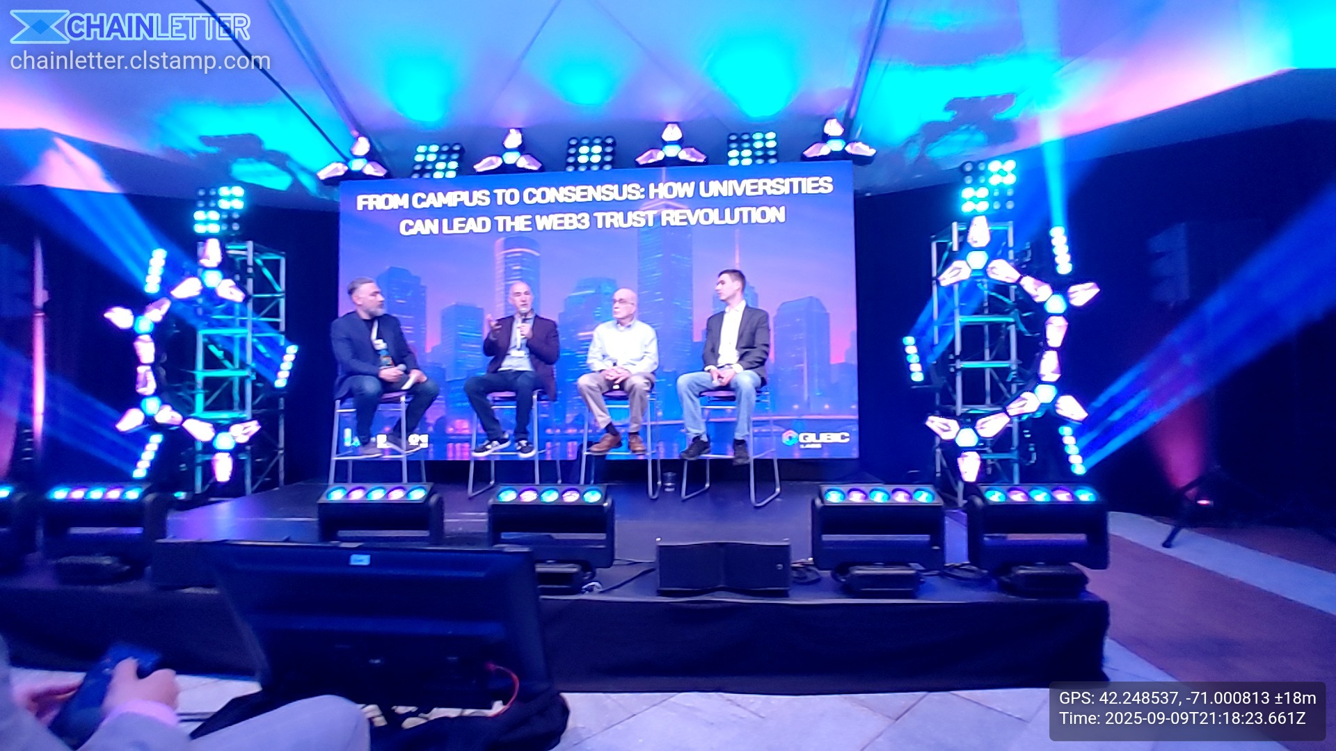 bostonbw-sol Sol Nasisi as part of Boston Blockchain Wee panel.